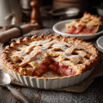 Homemade Rhubarb Pie