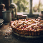 Sweet and Tart Rhubarb Pie