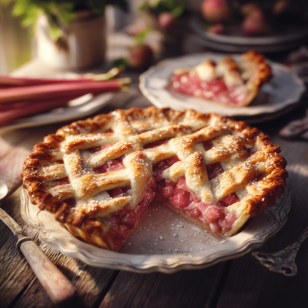 Old Fashioned Rhubarb Pie