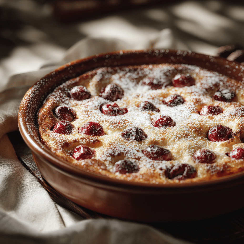 Cherry Clafoutis with Kirsch