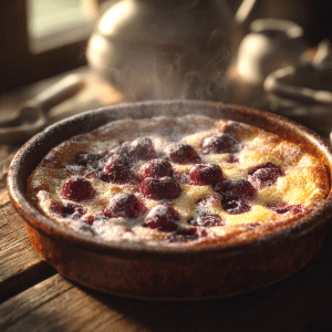 Cherry Clafoutis with Vanilla