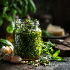 Arugula Basil Pesto Recipe