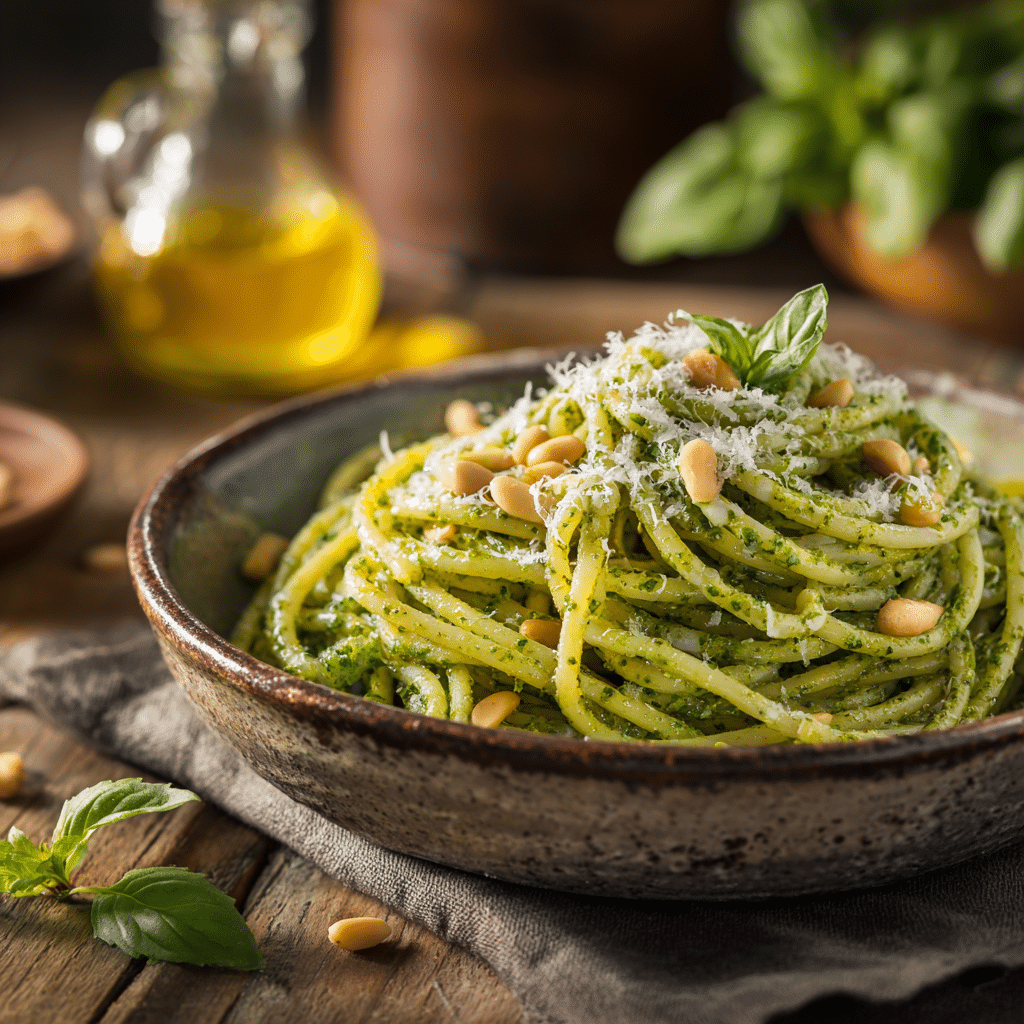 Easy Pesto Pasta Recipe