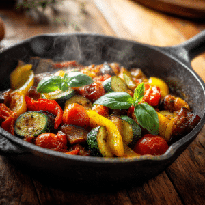 Easy Skillet Ratatouille