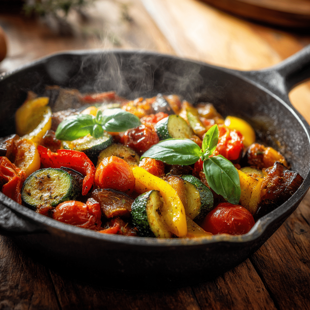 Easy Skillet Ratatouille