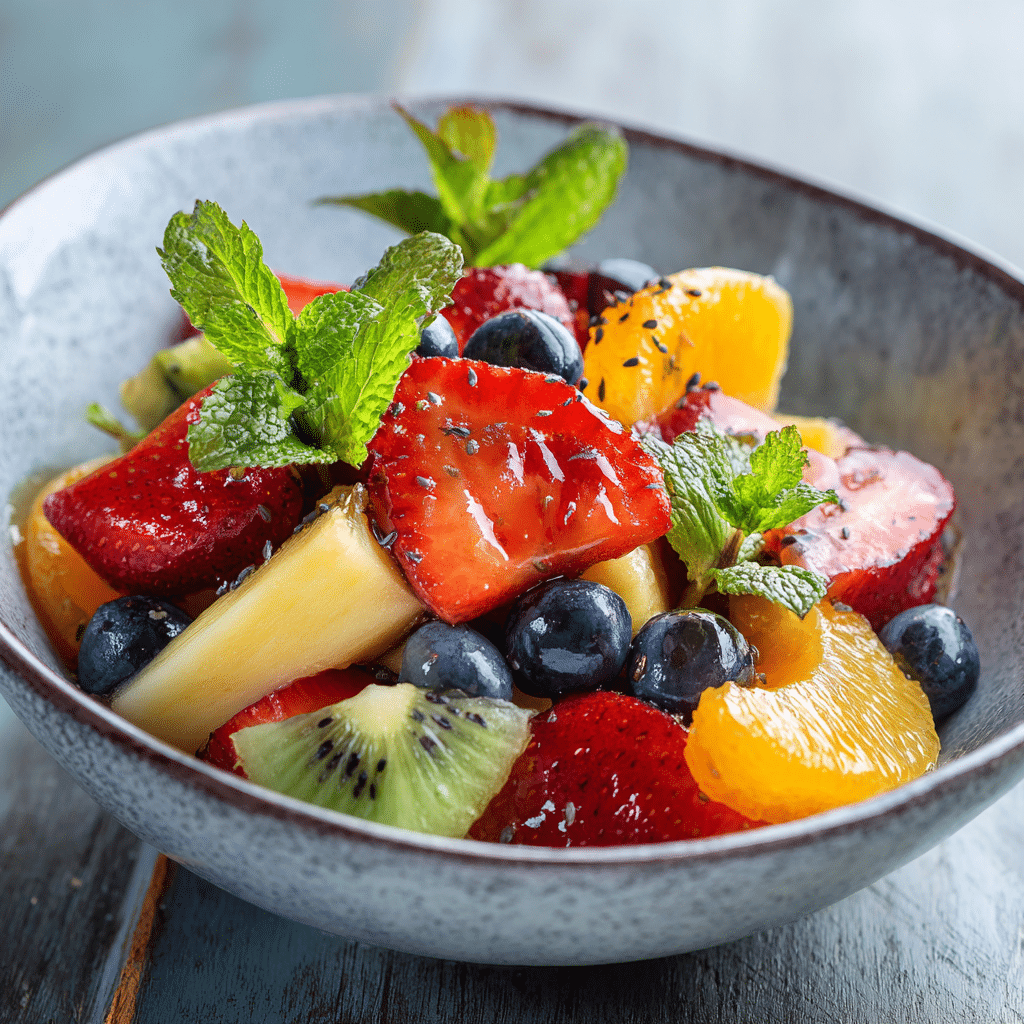 Healthy Fruit Salad Bowl
