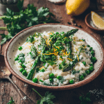 Homemade Spring Vegetable Risotto