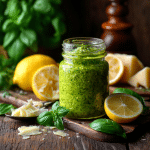 Lemon Basil Pesto Recipe