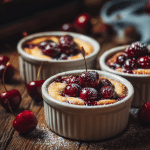 Mini Cherry Clafoutis