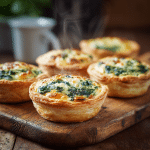 Mini Quiche with Puff