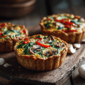 Mini Vegetable Quiche