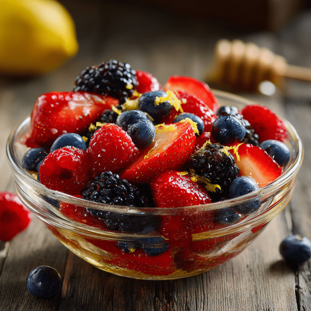 Mixed Berry Fruit Salad