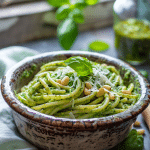 Quick Pesto Pasta