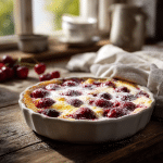 Rustic Cherry Clafoutis