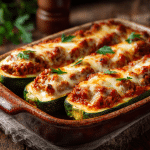 Stuffed Zucchini Boats