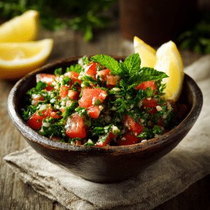 Tomato and Parsley Tabbouleh
