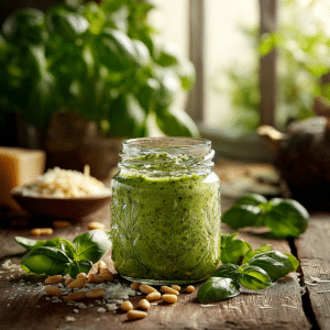 Garlic-Free Basil Pesto Recipe