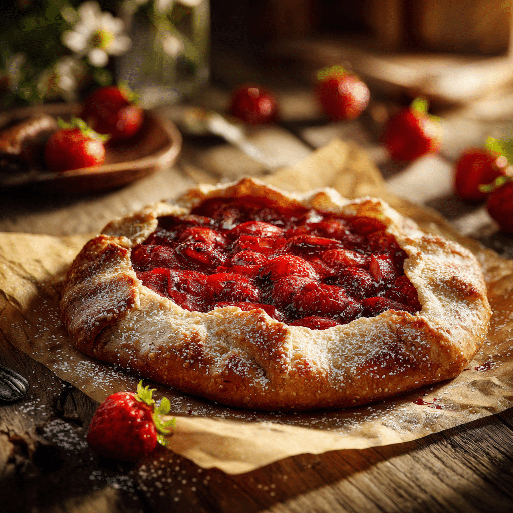 Rustic Strawberry Galette Recipe