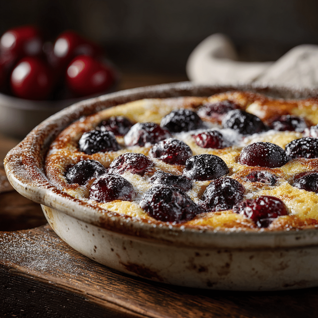 Easy Cherry Clafoutis Recipe