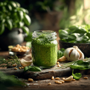 Vegan Basil Pesto Recipe
