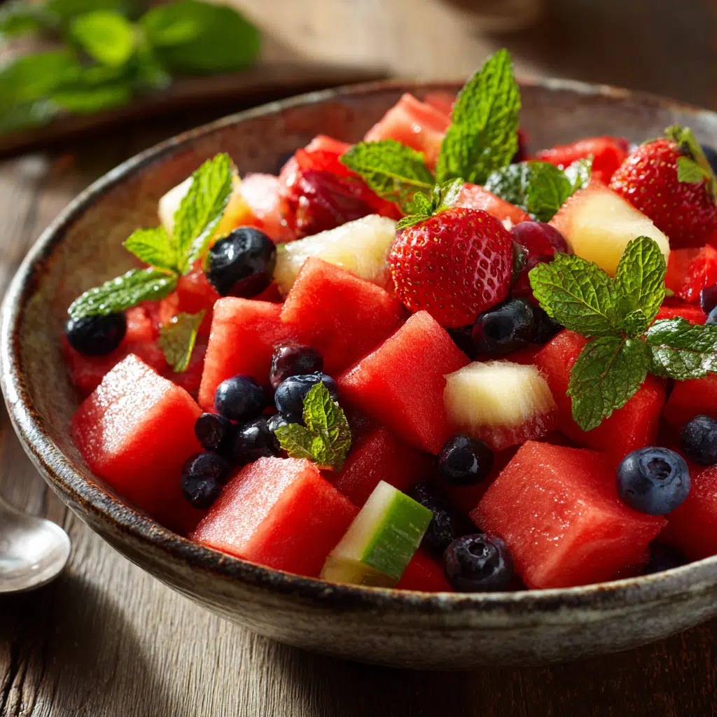 Watermelon Fruit Salad