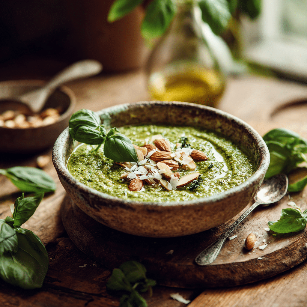 Basil and Almond Pesto