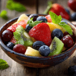 Fresh Fruit Salad with Mint