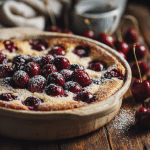 Cherry Clafoutis with Almond Flour