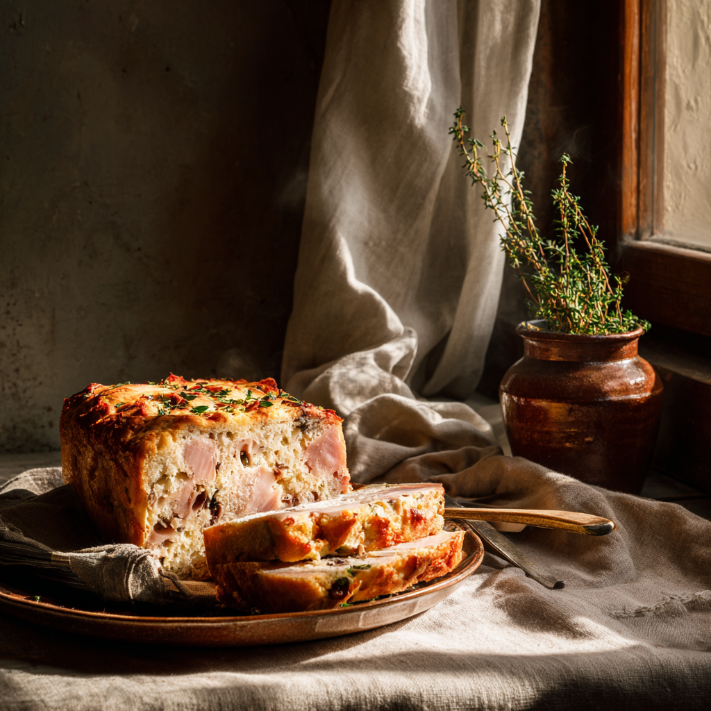 Classic French Savory Cake