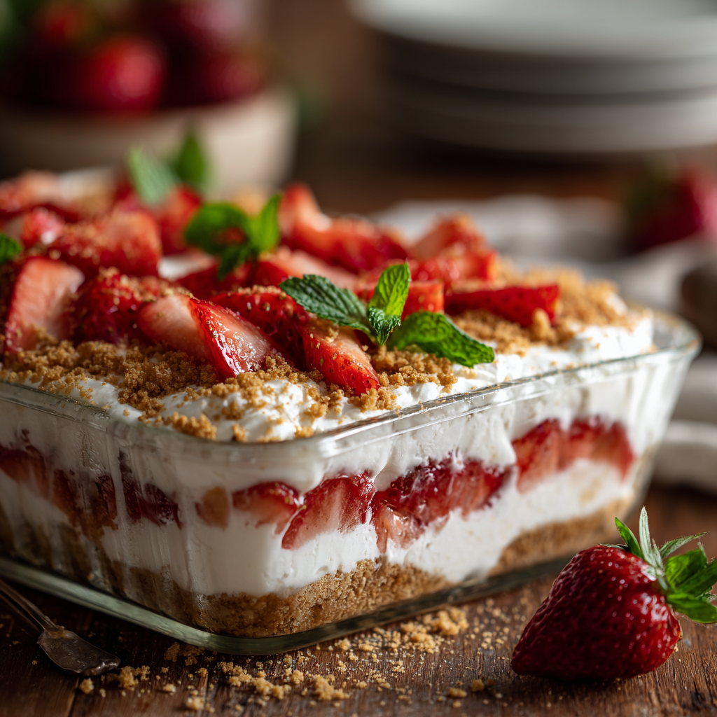 Easy Strawberry Dessert Recipe