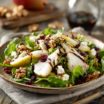 Goat Cheese and Pear Salad My Favorite Sweet and Savory Comfort Salad