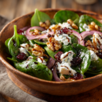 Goat Cheese and Spinach Salad