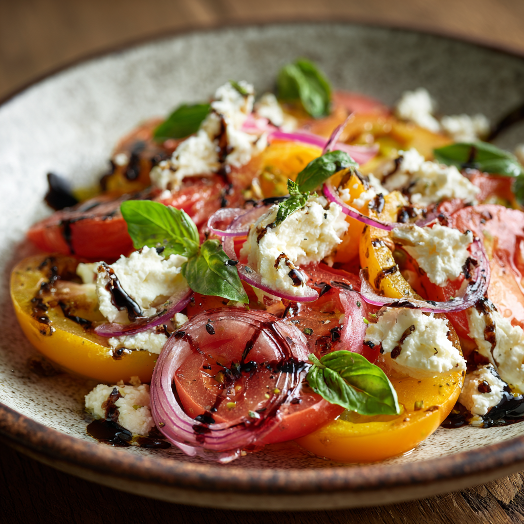 Goat Cheese and Tomato Salad