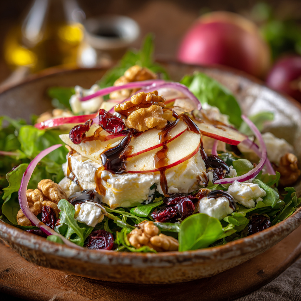 Goat Cheese and Walnut Salad