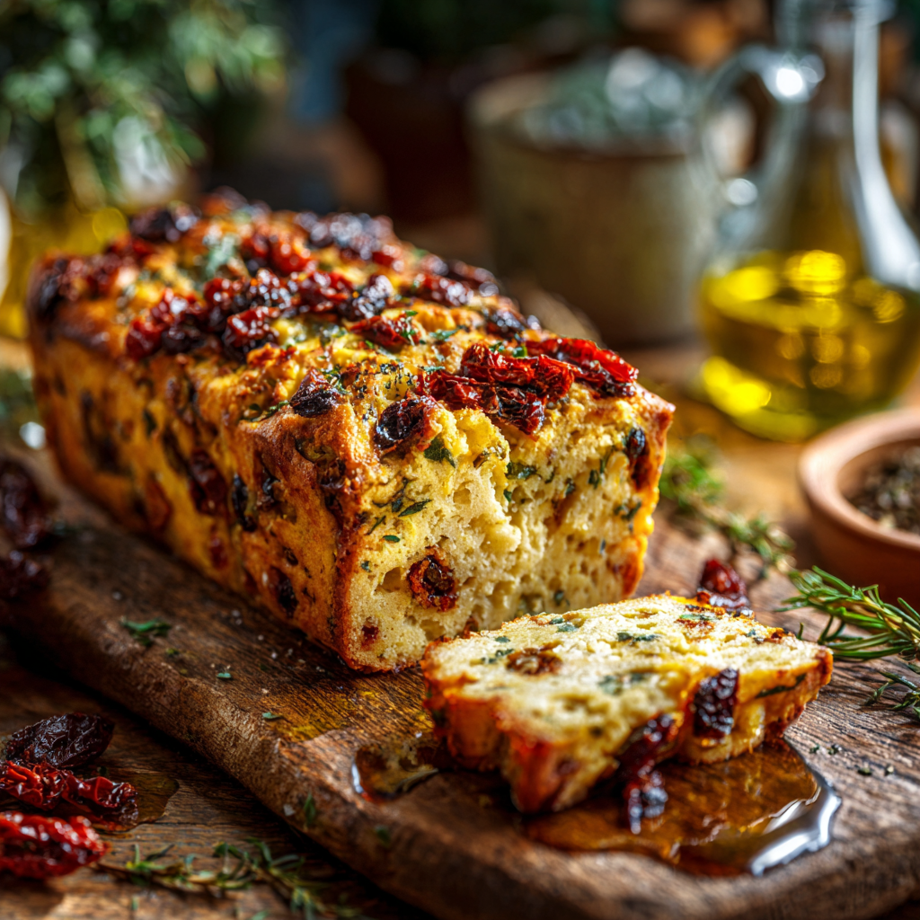 Mediterranean Savory Cake