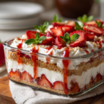 No-Bake Strawberry Dessert