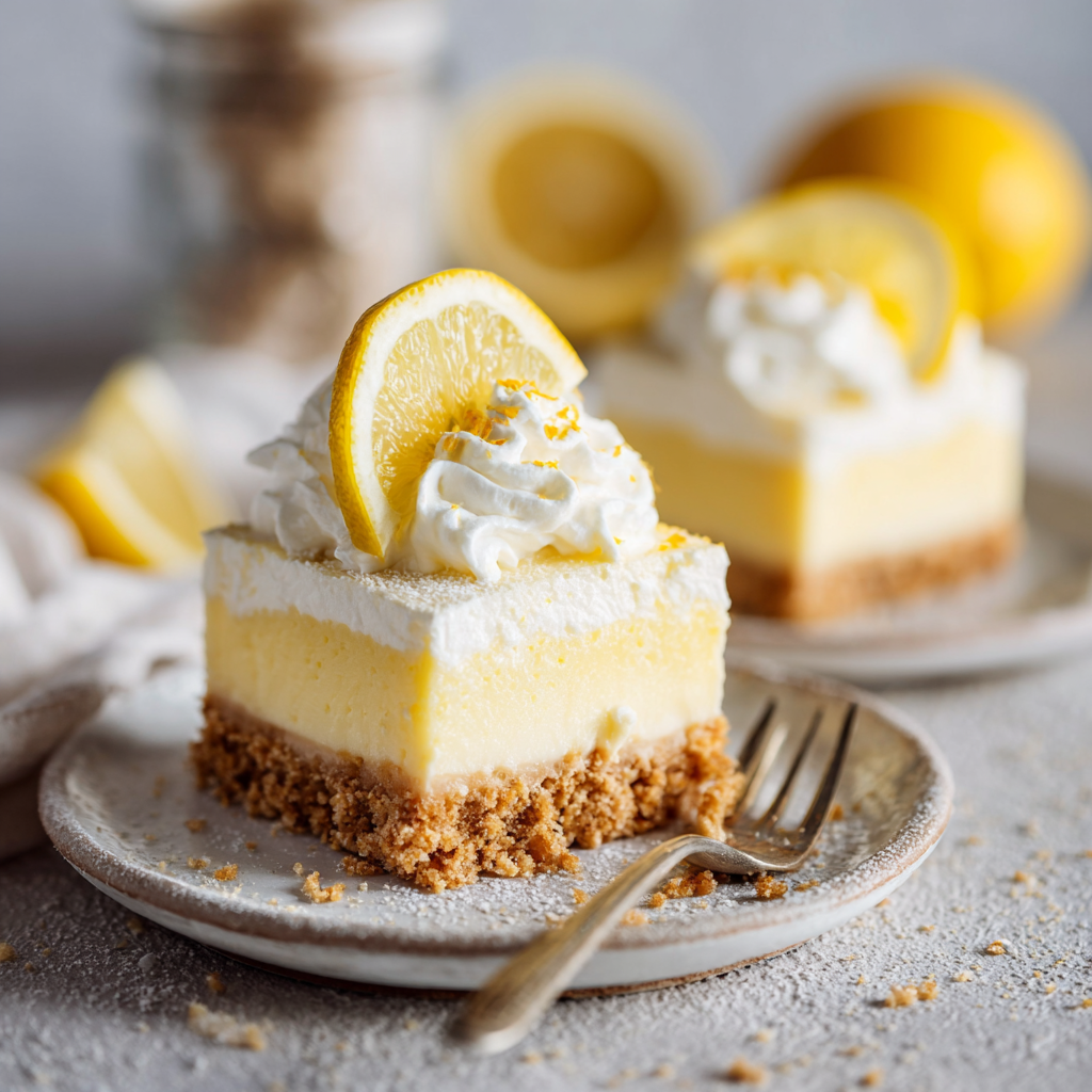 No Bake Lemon Dessert
