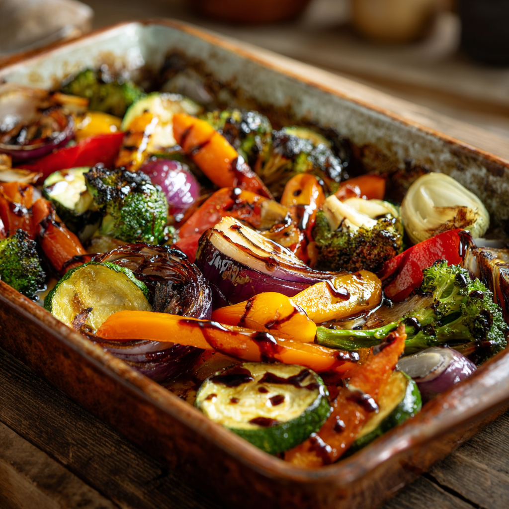 Roasted Vegetables with Balsamic