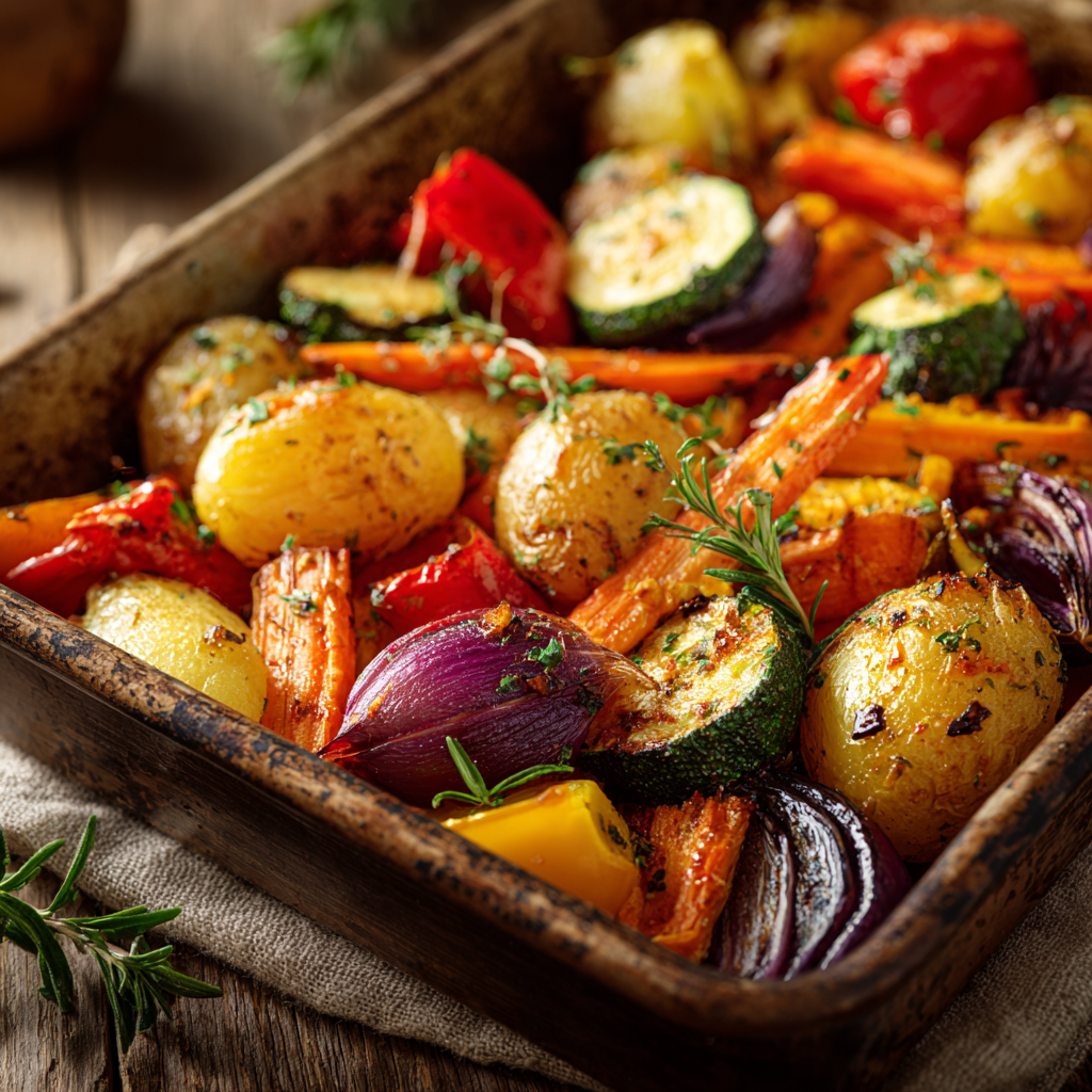 Roasted Vegetables with Herbs