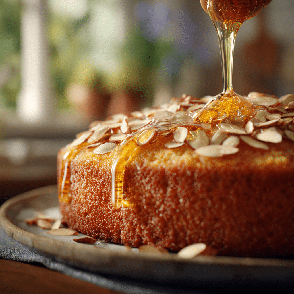 Honey Almond Cake