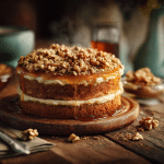 Honey Walnut Cake