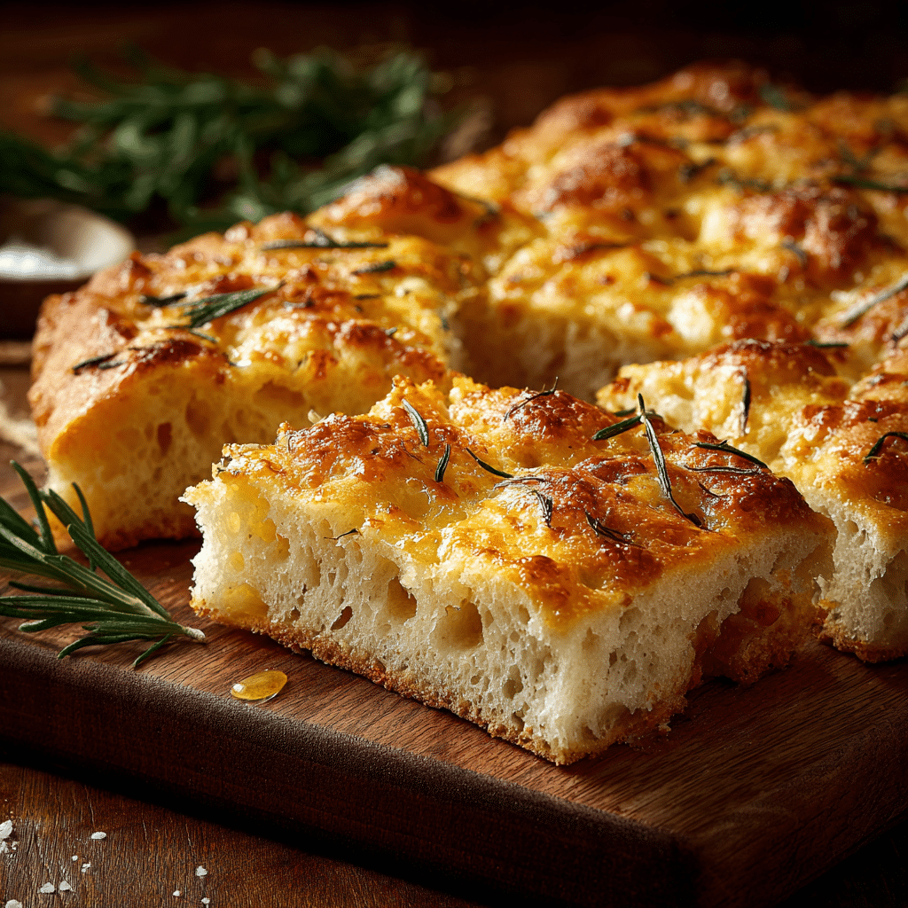 Focaccia with Cheese
