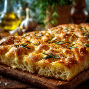 Garlic Focaccia Bread