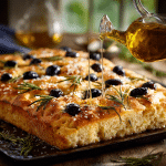 Focaccia with Olives Soft, Golden Italian Bread I Bake With Love