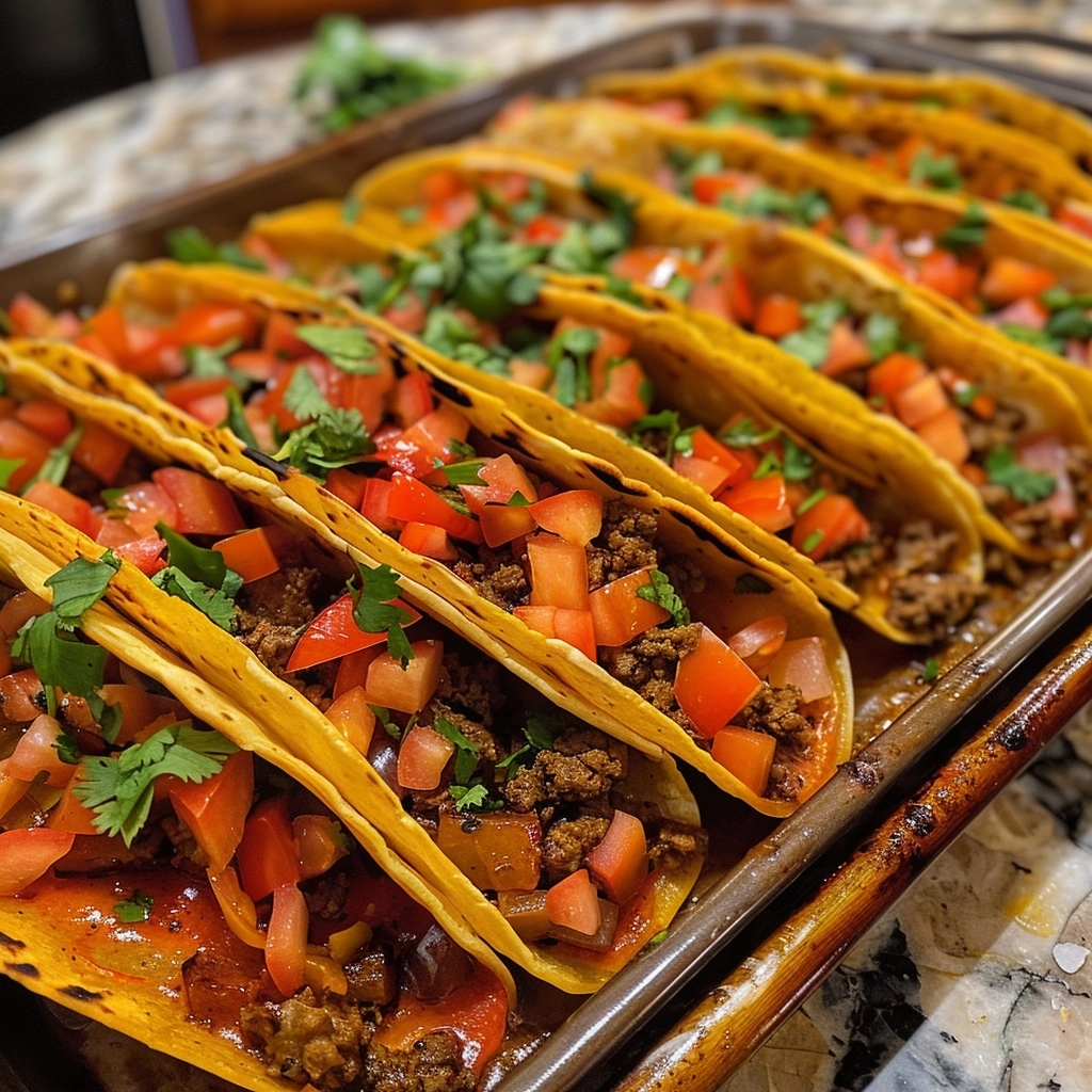 Oven Baked Beef Tacos Recipe for Flavorful Even Cooking