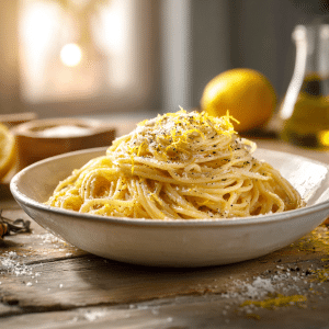 Lemon Pasta with Parmesan