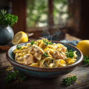 Lemon Pasta with Chicken