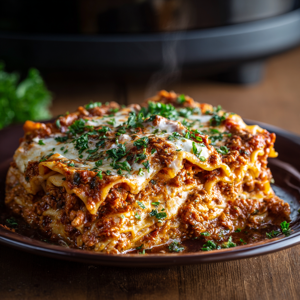 Crockpot Lasagna