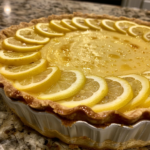 Lemon Tart Recipe | Baked Lemon Dessert with Crisp Crust