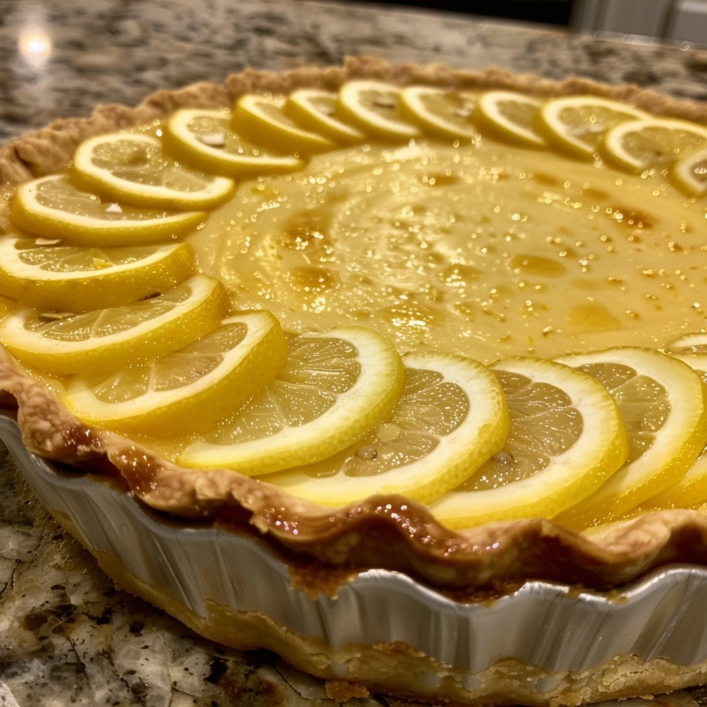 Lemon Tart Recipe | Baked Lemon Dessert with Crisp Crust